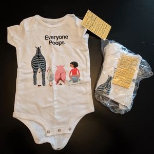 Out of Print Book Onsies